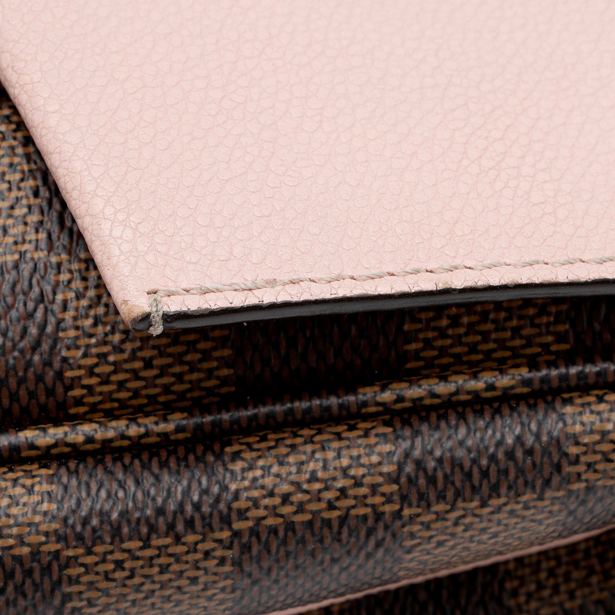 Louis Vuitton Damier Ebene Calfskin Clapton PM Shoulder Bag (SHF-XlUAPG)