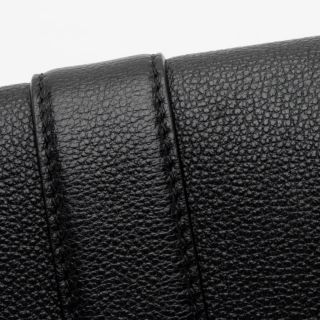 Louis Vuitton Damier Ebene Calfskin Clapton PM Shoulder Bag (SHF-1qRtRy)