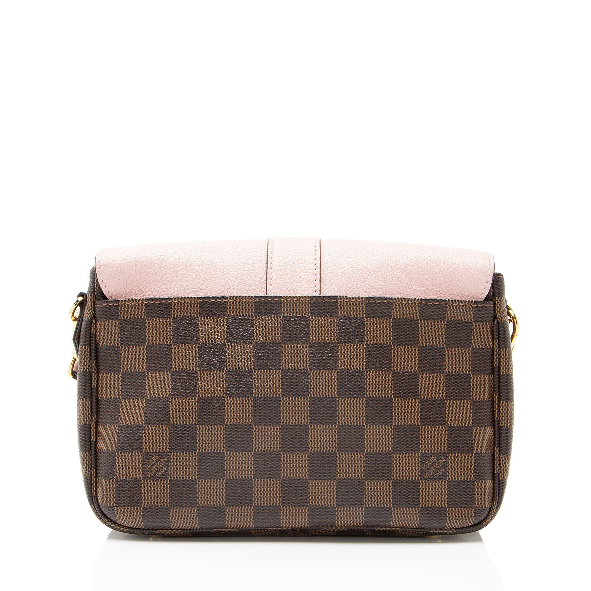 Louis Vuitton Damier Ebene Calfskin Clapton PM Shoulder Bag