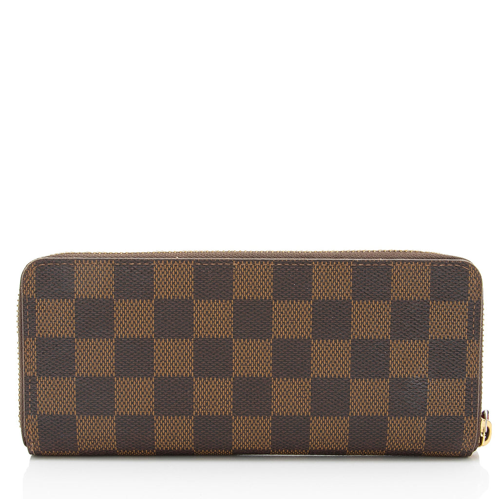 Louis Vuitton Damier Ebene Clemence Wallet