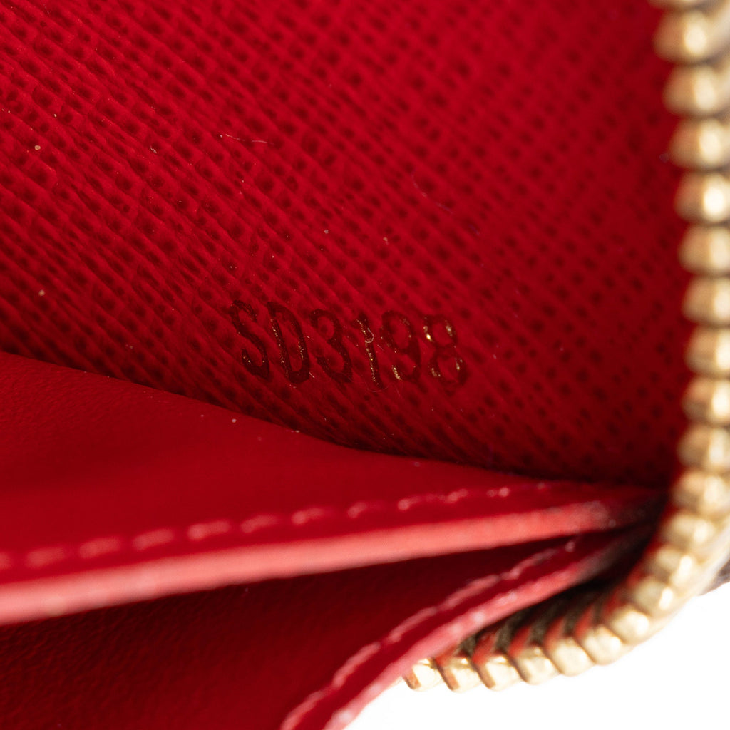 Louis Vuitton Damier Ebene Clemence Wallet