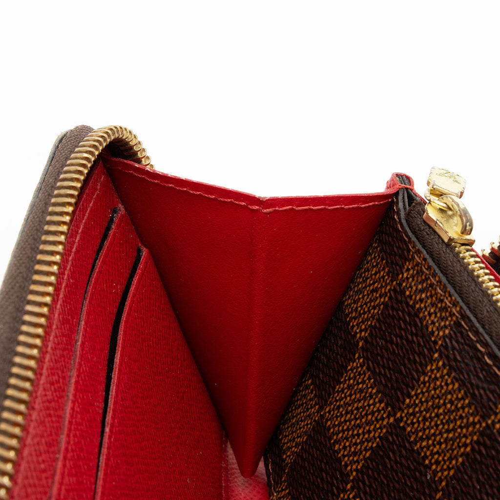 Louis Vuitton Damier Ebene Clemence Wallet