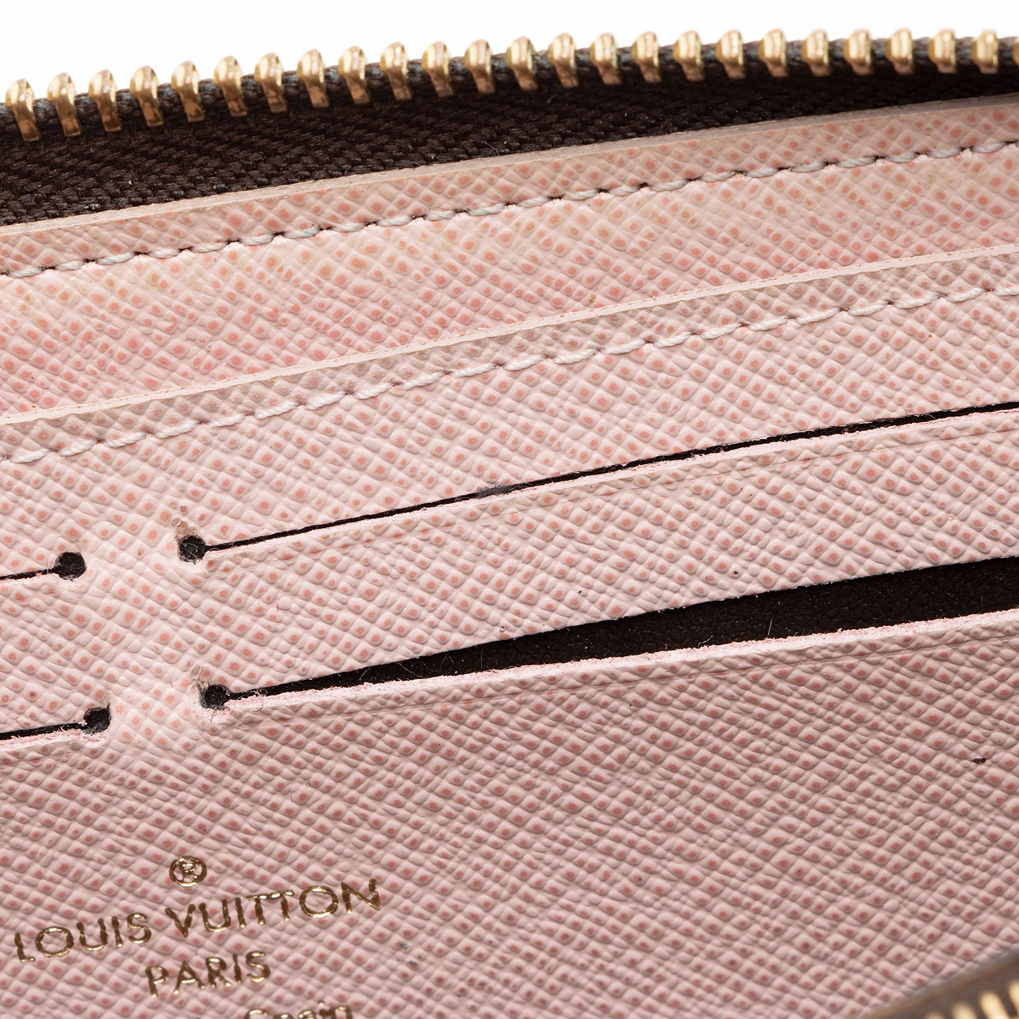 Louis Vuitton Damier Ebene Clemence Wallet
