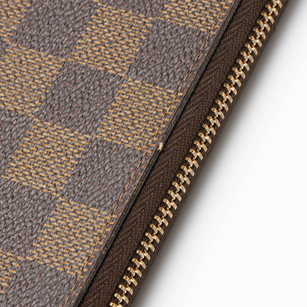 Louis Vuitton Damier Ebene Clemence Wallet
