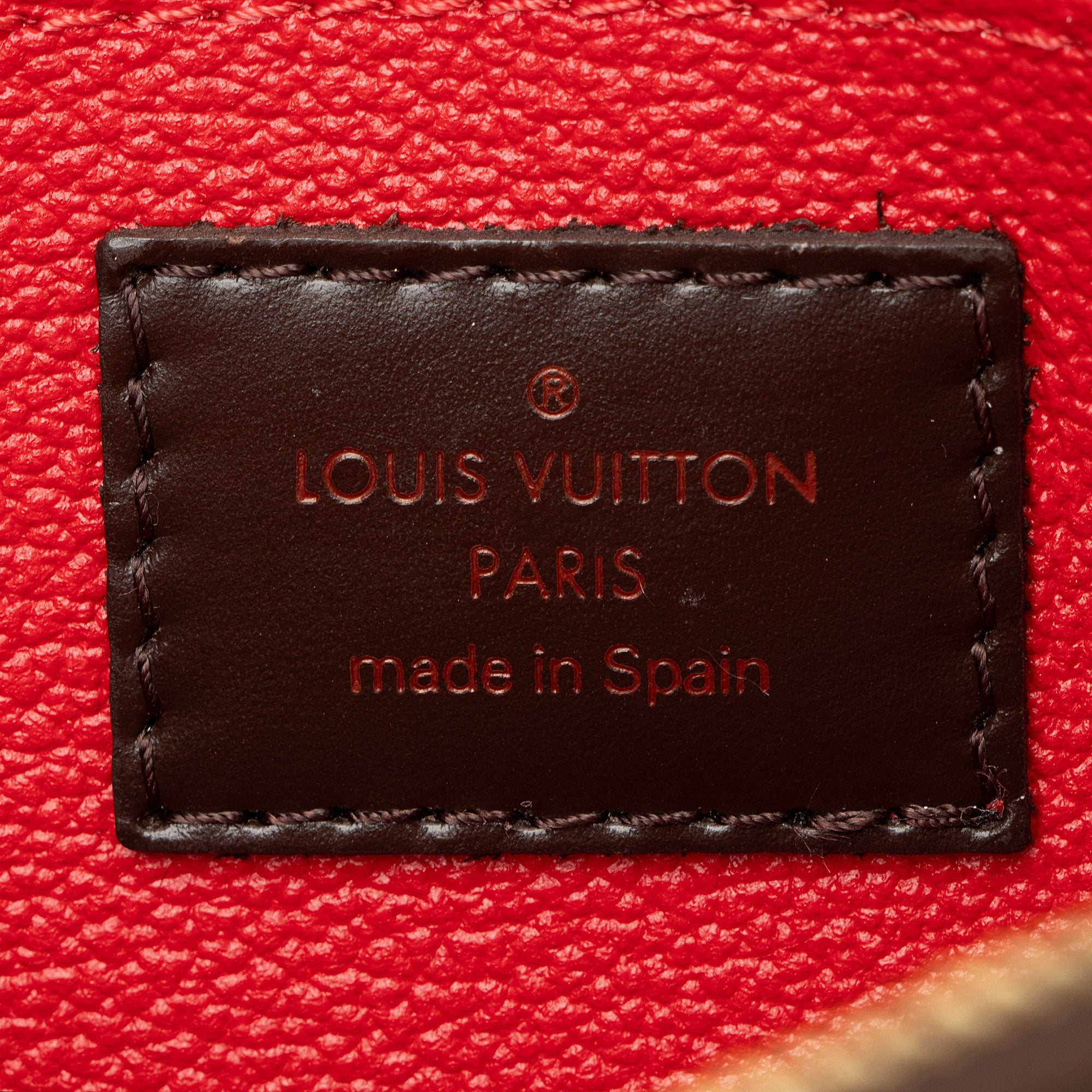 Louis Vuitton Damier Ebene Cosmetic Pouch