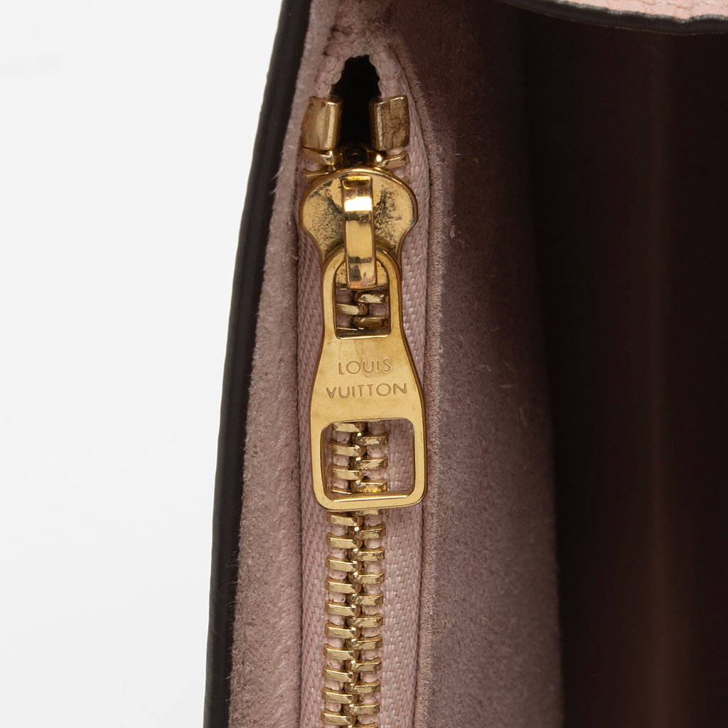 Louis Vuitton Damier Ebene Croisette Chain Wallet (SHF-jG6Izv)