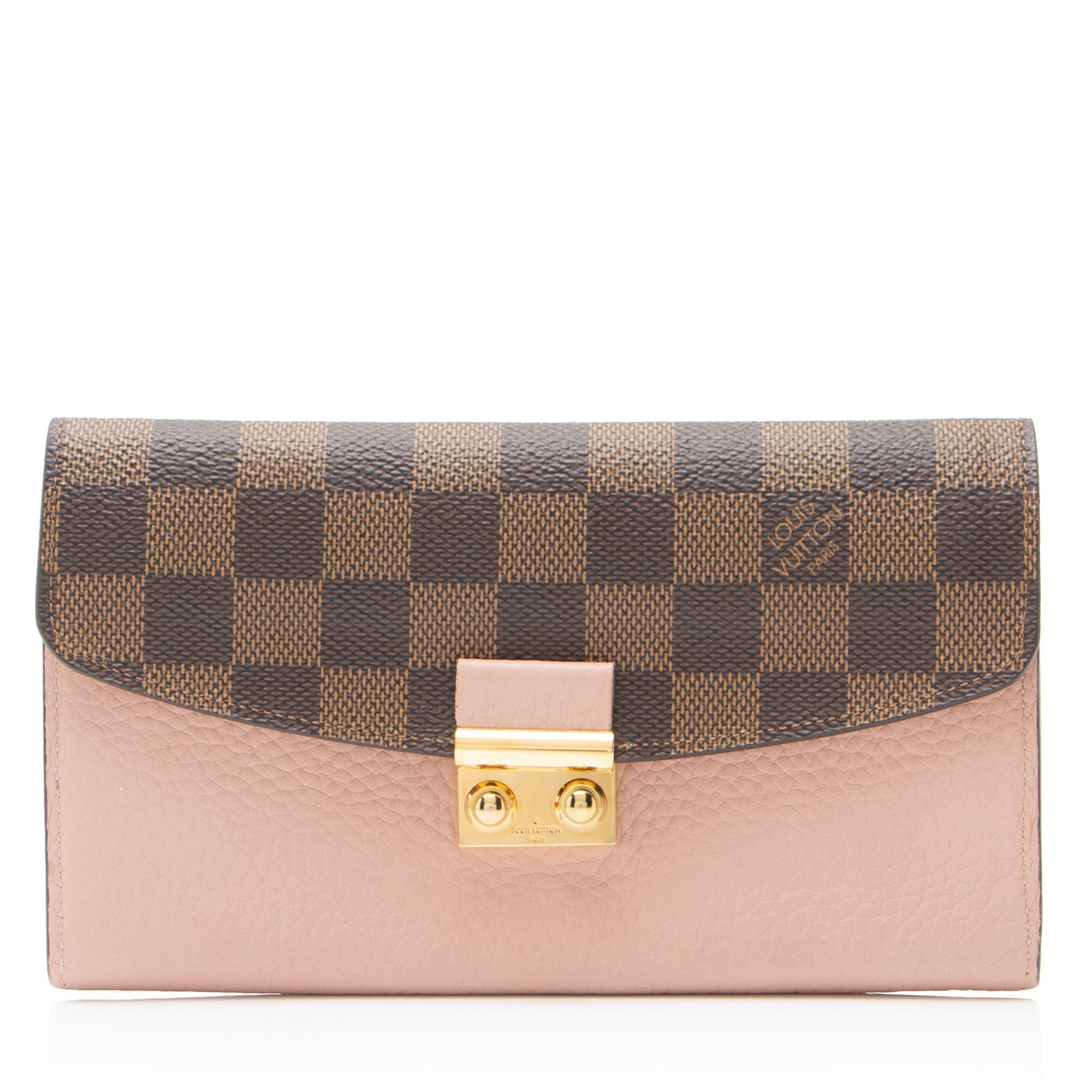 Louis Vuitton Damier Ebene Croisette Wallet