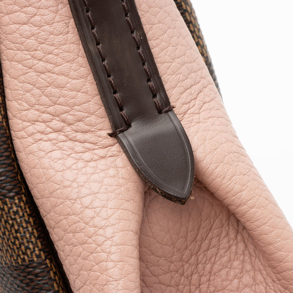 Louis Vuitton Damier Ebene Cuir Taurillon Normandy Satchel