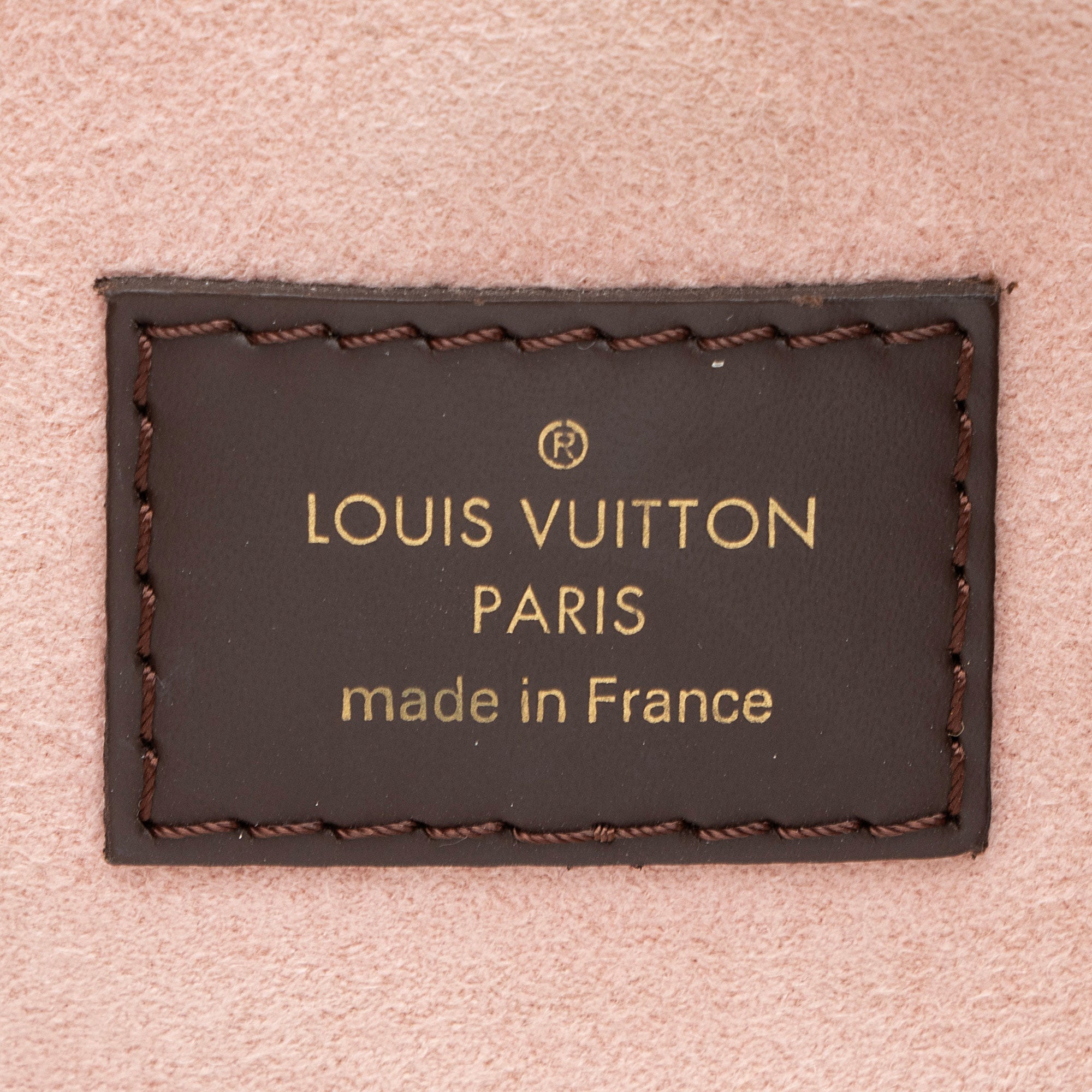 Louis Vuitton Damier Ebene Cuir Taurillon Normandy Satchel