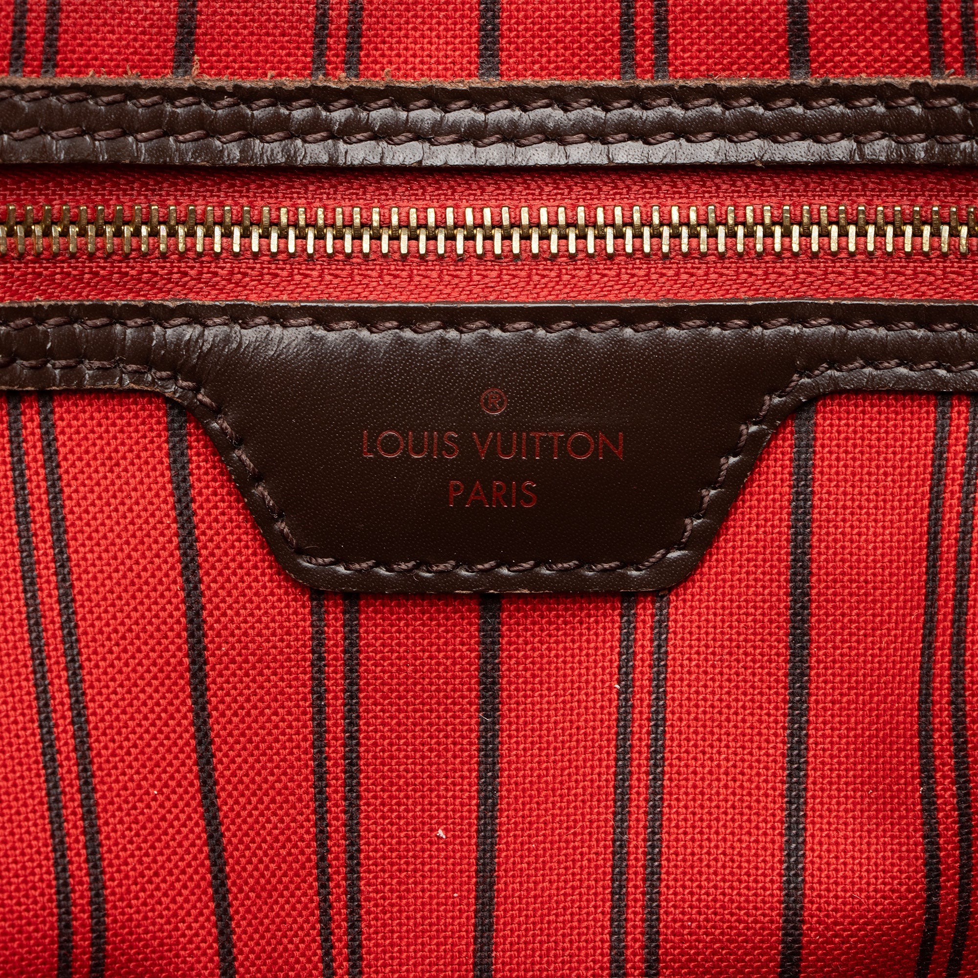 Louis Vuitton Damier Ebene Delightful MM Shoulder Bag