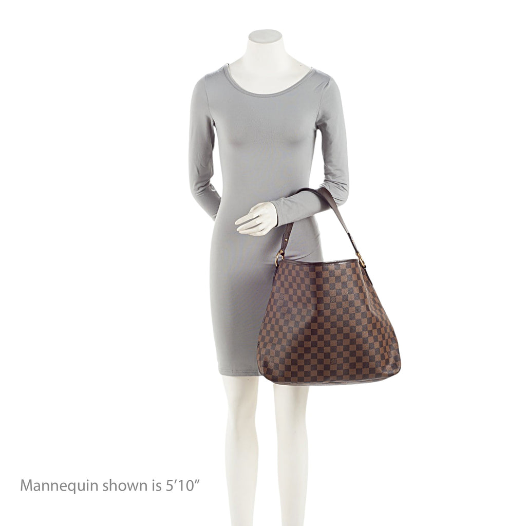 Louis Vuitton Damier Ebene Delightful MM Shoulder Bag