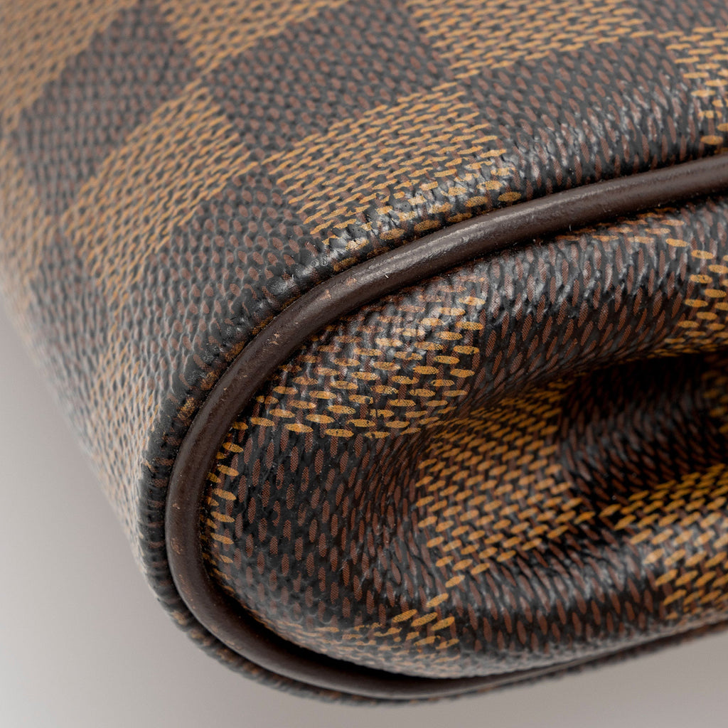 Louis Vuitton Damier Ebene Eva Clutch (SHF-1Jabzz)