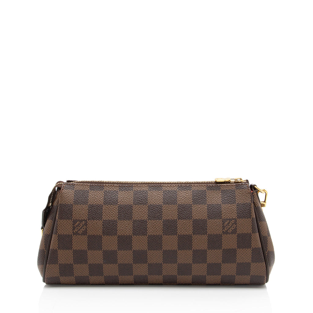 Louis Vuitton Damier Ebene Eva Clutch - FINAL SALE (SHF-N7lj6C)