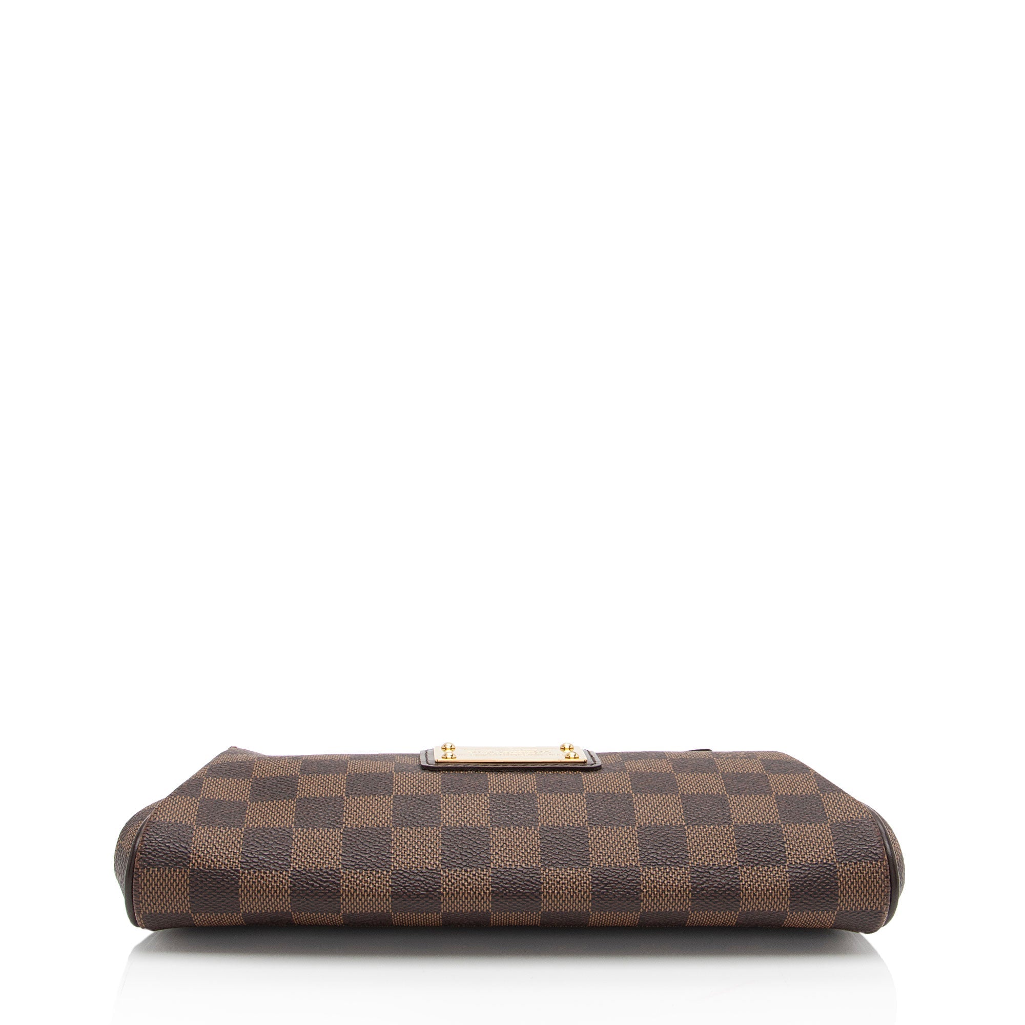 Louis Vuitton Damier Ebene Eva Clutch - FINAL SALE (SHF-N7lj6C)
