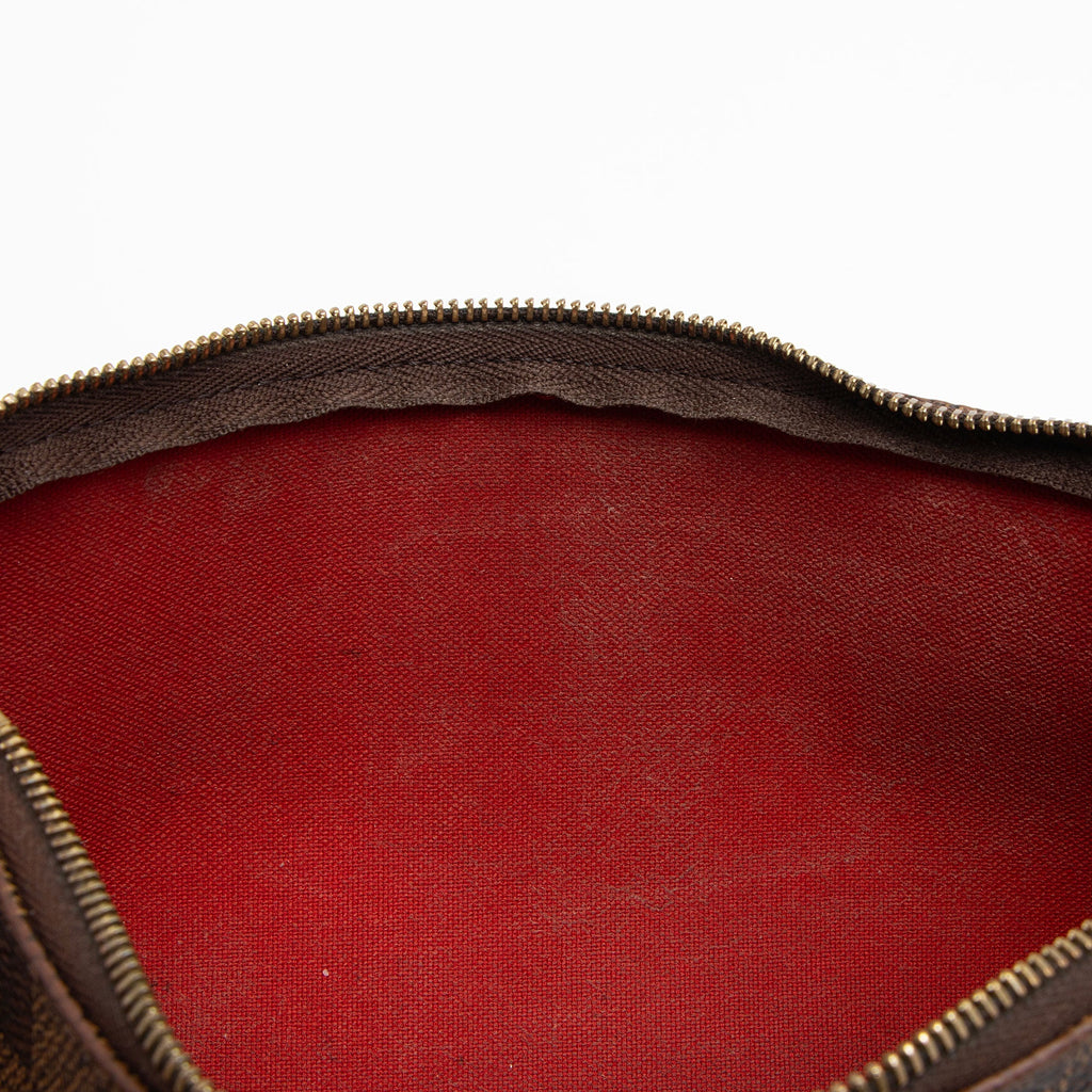 Louis Vuitton Damier Ebene Eva Clutch (SHF-qfvFo6)