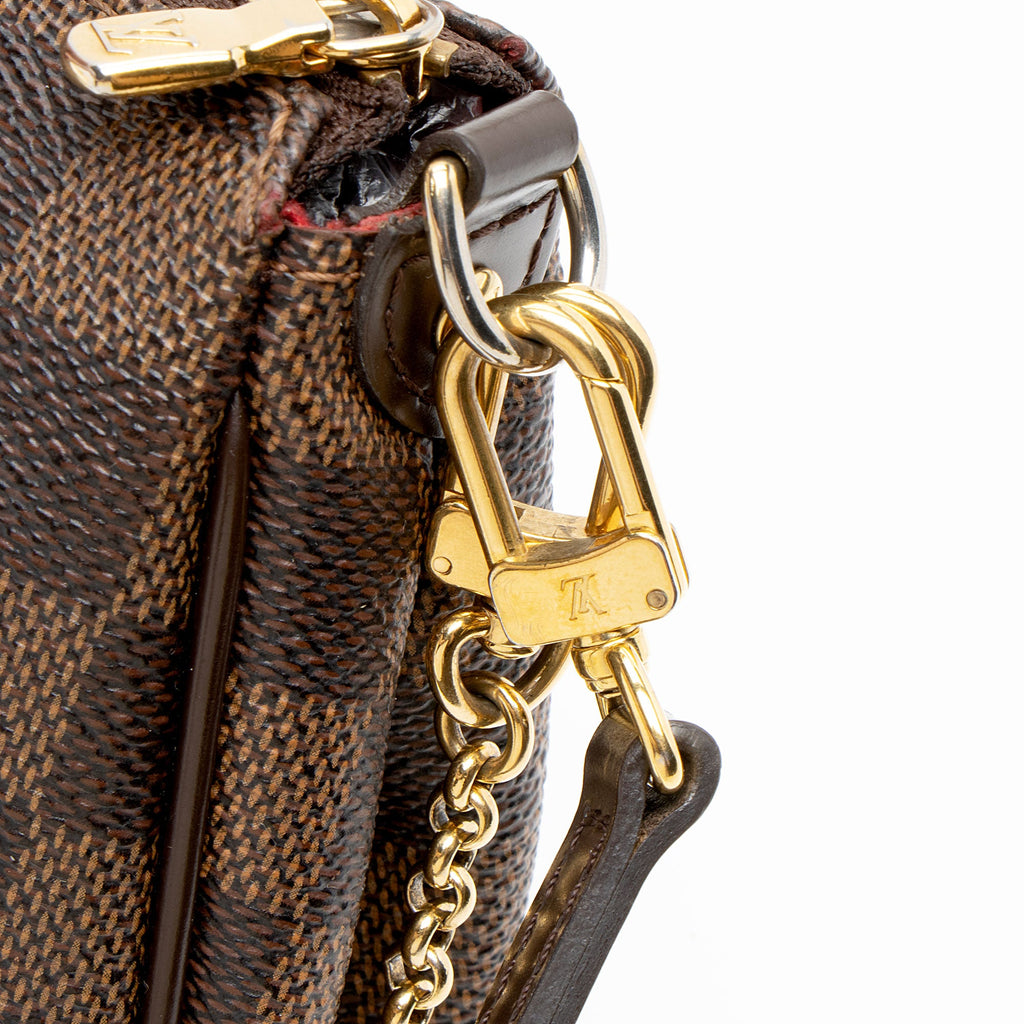 Louis Vuitton Damier Ebene Eva Clutch
