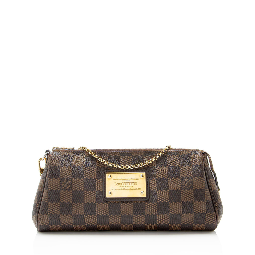 Louis Vuitton Damier Ebene Eva Clutch