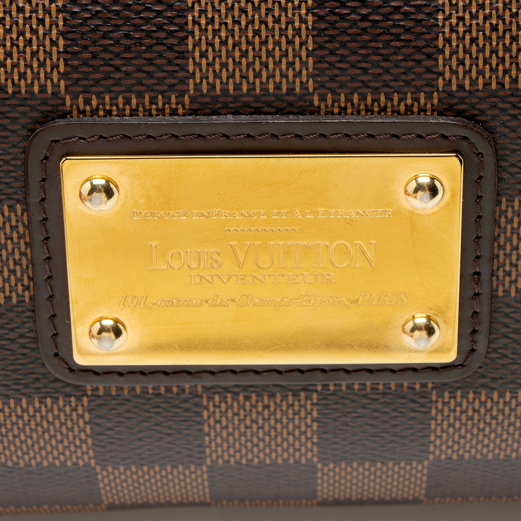 Louis Vuitton Damier Ebene Eva Clutch