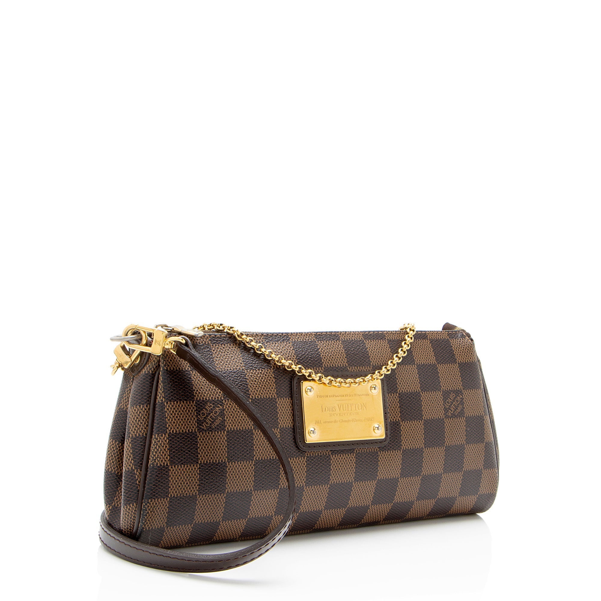 Louis Vuitton Damier Ebene Eva Clutch