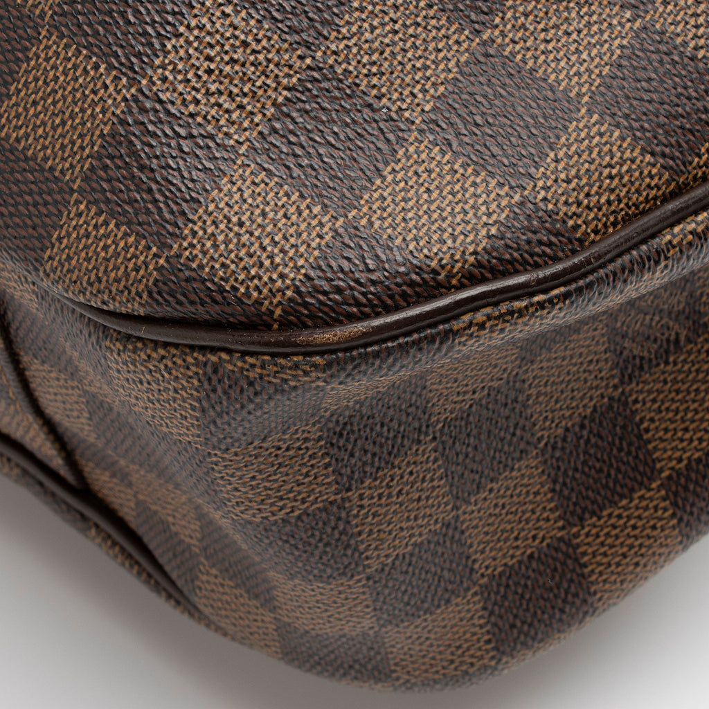 Louis Vuitton Damier Ebene Evora MM Shoulder Bag (SHF-iUlOcy)
