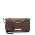 Louis Vuitton Damier Ebene Favorite MM Shoulder Bag