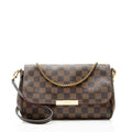 Louis Vuitton Damier Ebene Favorite MM Shoulder Bag