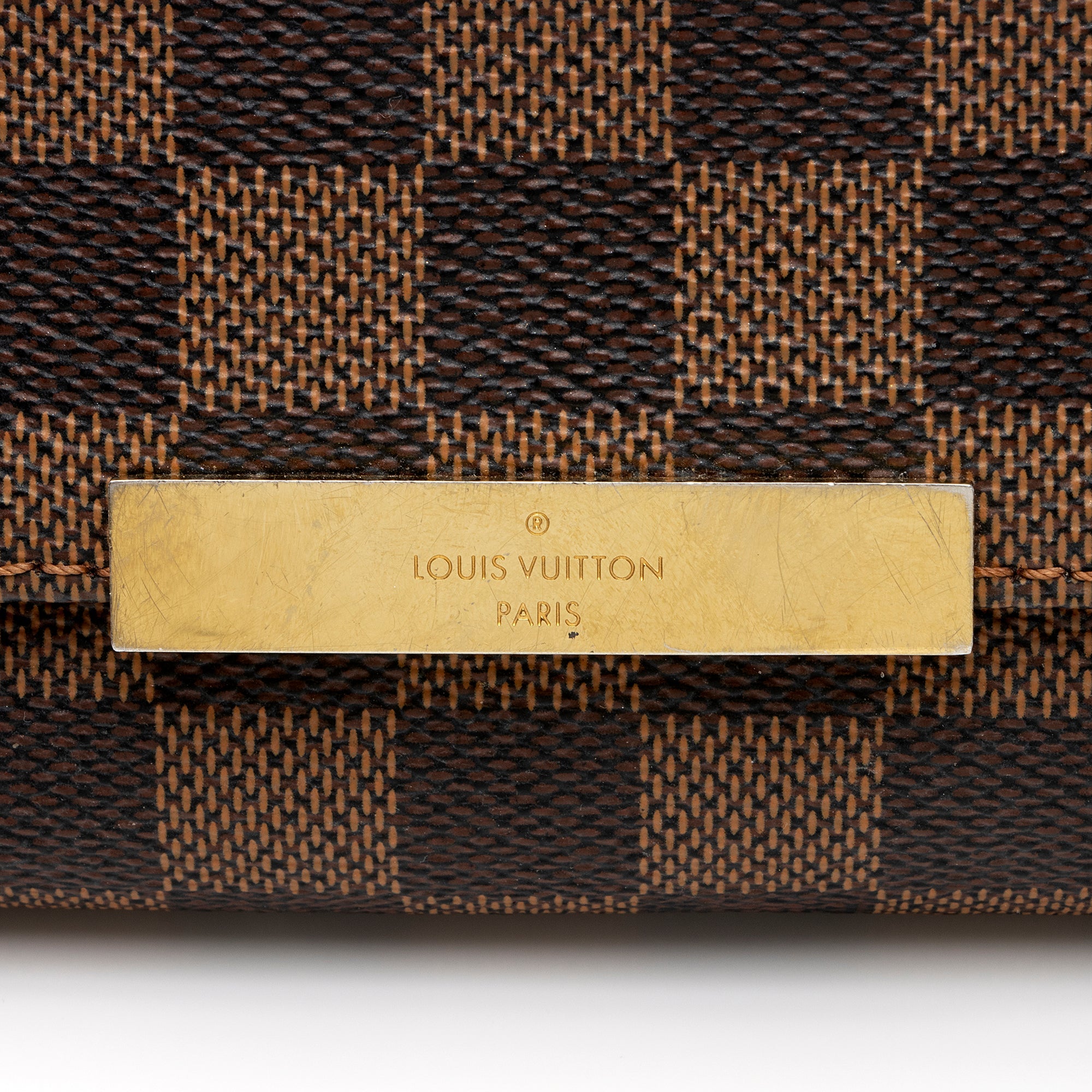 Louis Vuitton Damier Ebene Favorite PM Shoulder Bag (SHF-23449)