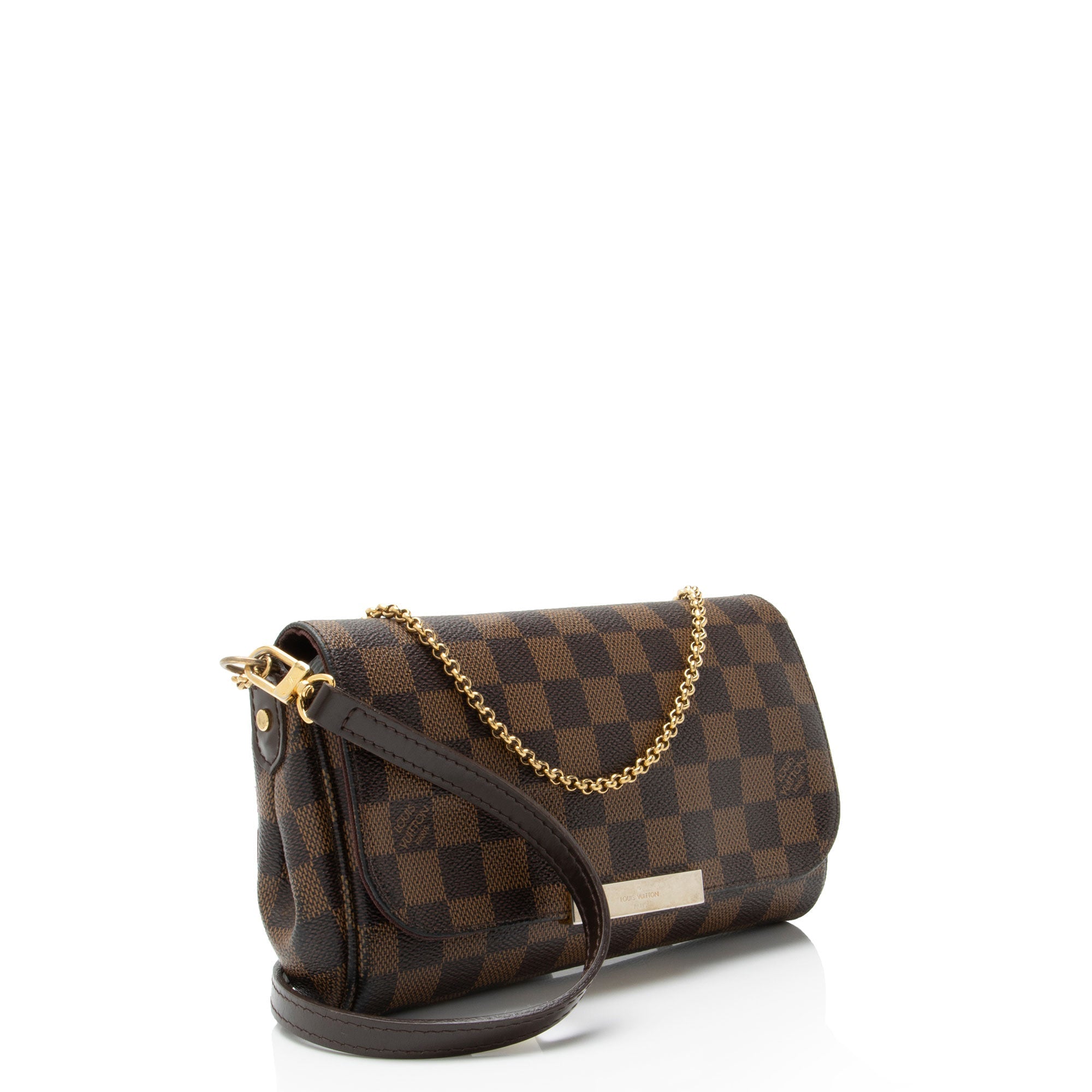 Louis Vuitton Damier Ebene Favorite PM Shoulder Bag