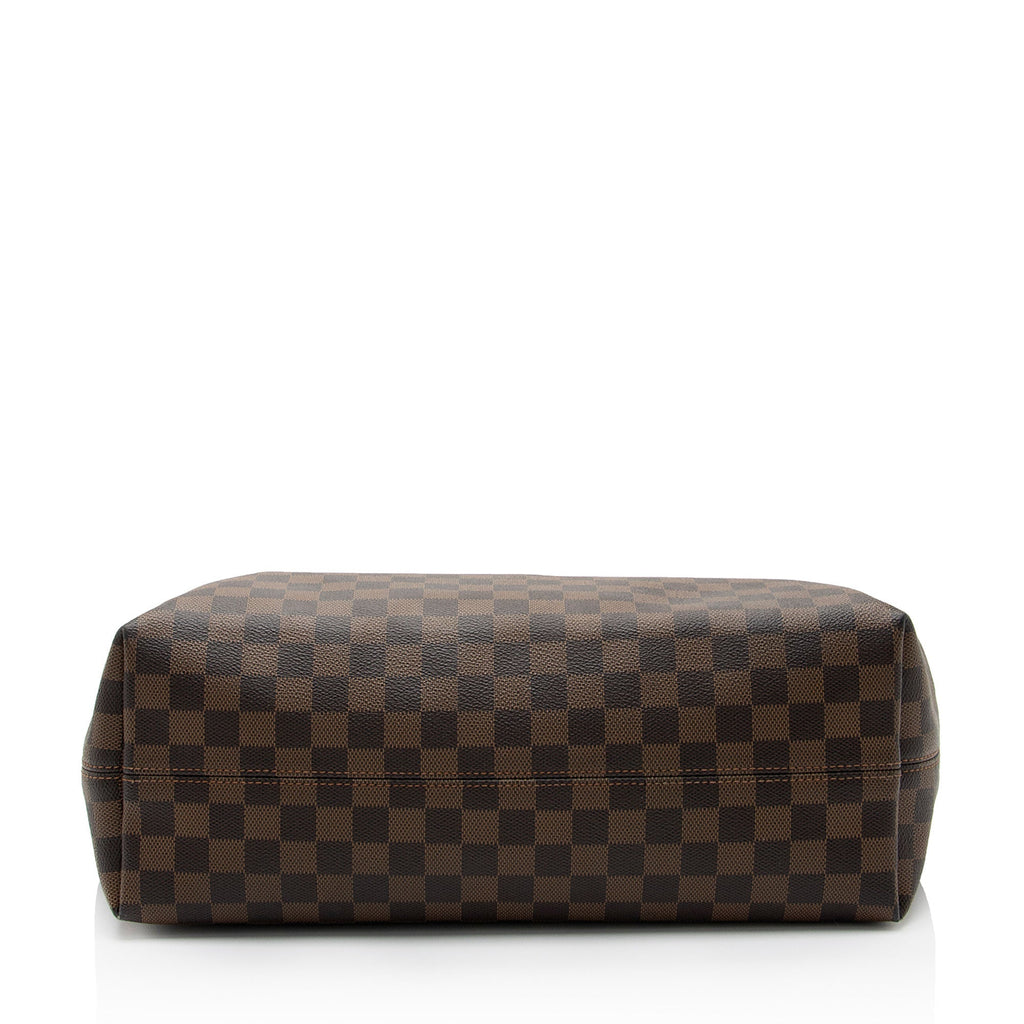 Louis Vuitton Damier Ebene Graceful MM Hobo (SHF-NqYGGJ)