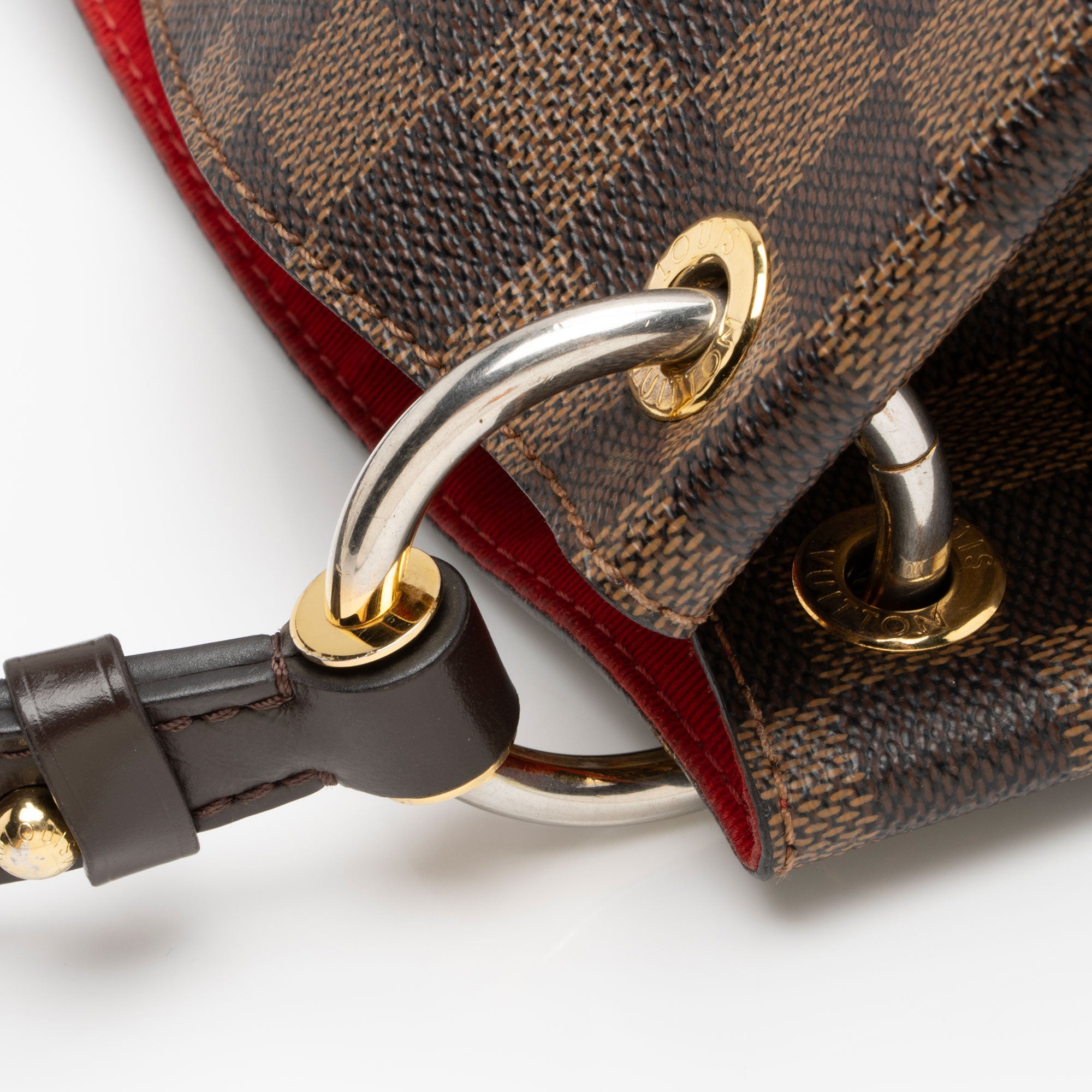 Louis Vuitton Damier Ebene Graceful MM Hobo (SHF-dDNZPo)