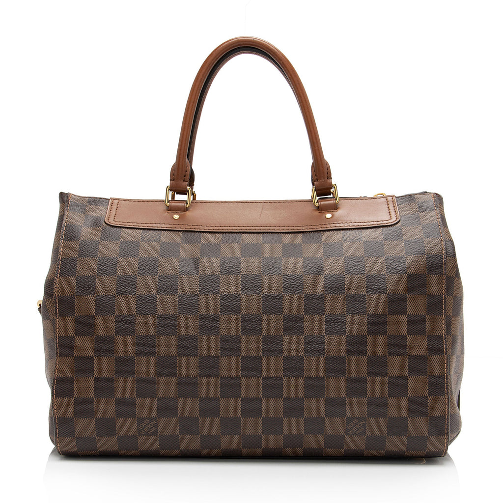 Louis Vuitton Damier Ebene Greenwich Satchel (SHF-XapNbT)