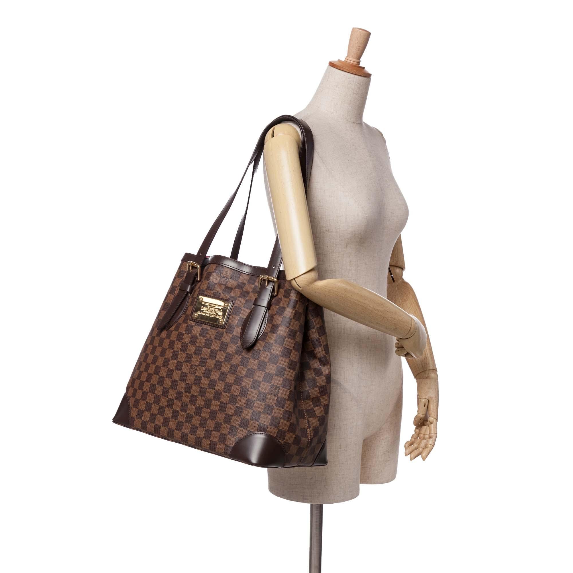 Louis Vuitton Damier Ebene Hampstead GM