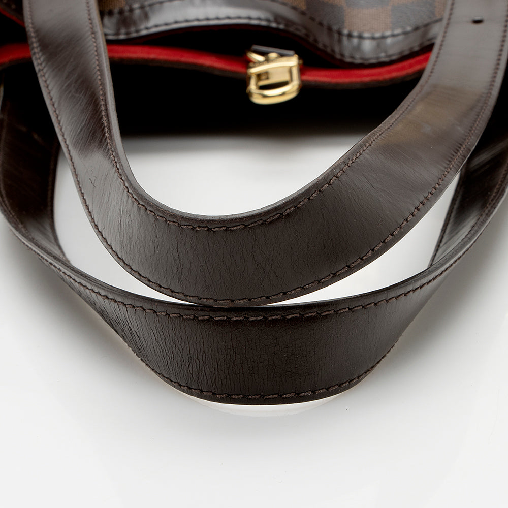 Louis Vuitton Damier Ebene Hampstead MM Tote - FINAL SALE (SHF-19125)