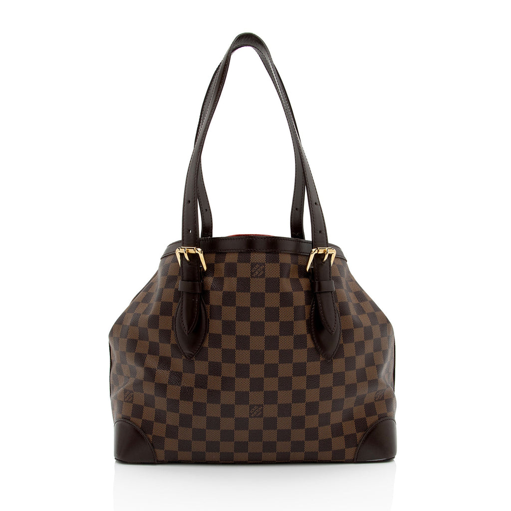 Louis Vuitton Damier Ebene Hampstead MM Tote (SHF-tcbGam)