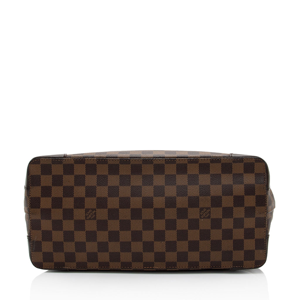 Louis Vuitton Damier Ebene Hampstead MM Tote (SHF-tcbGam)