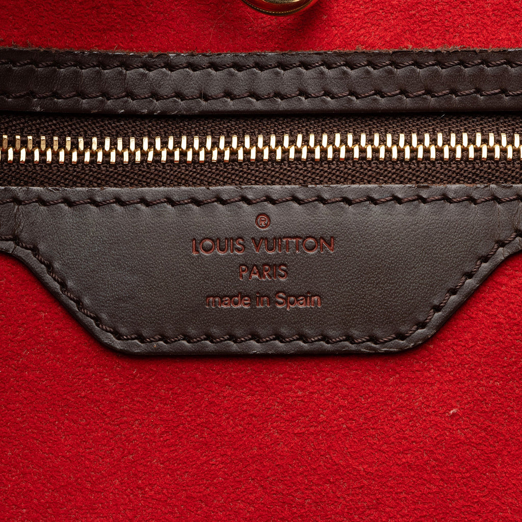 Louis Vuitton Damier Ebene Hampstead MM Tote (SHF-beZ8jV)