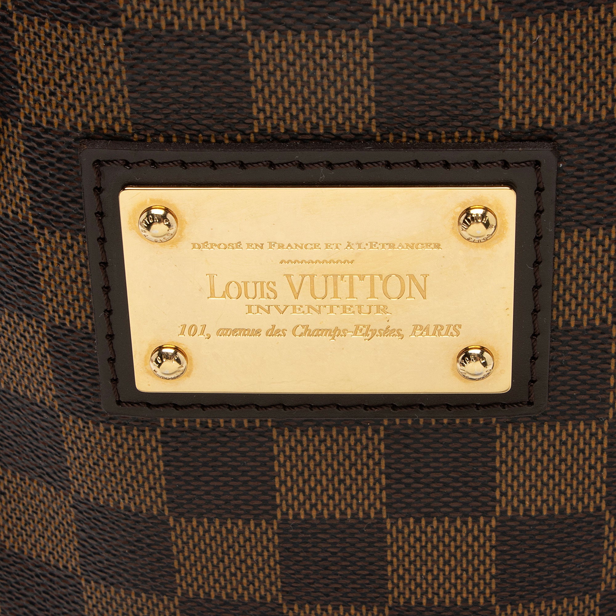 Louis Vuitton Damier Ebene Hampstead PM Tote (SHF-rzynKt)