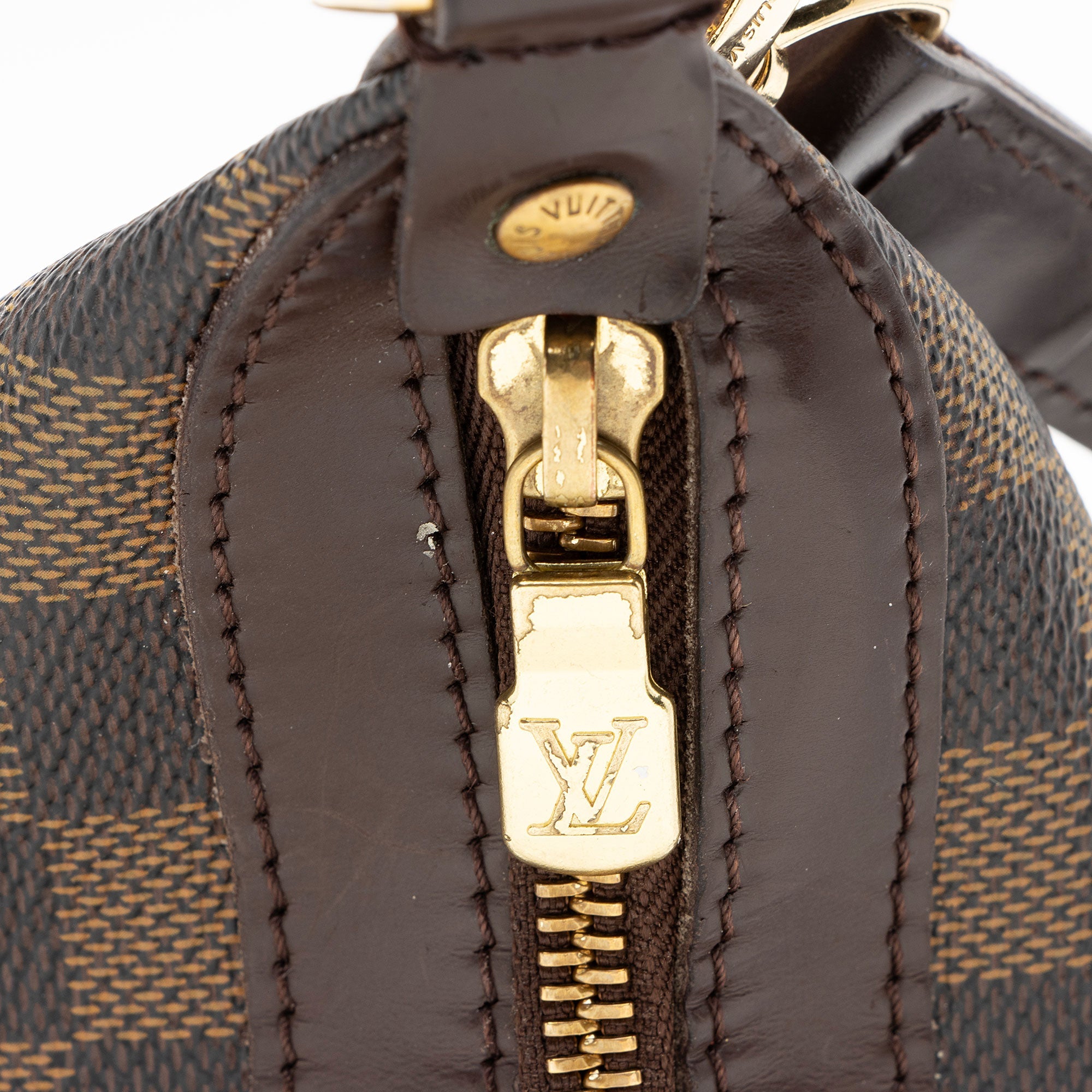 Louis Vuitton Damier Ebene Illovo MM Shoulder Bag