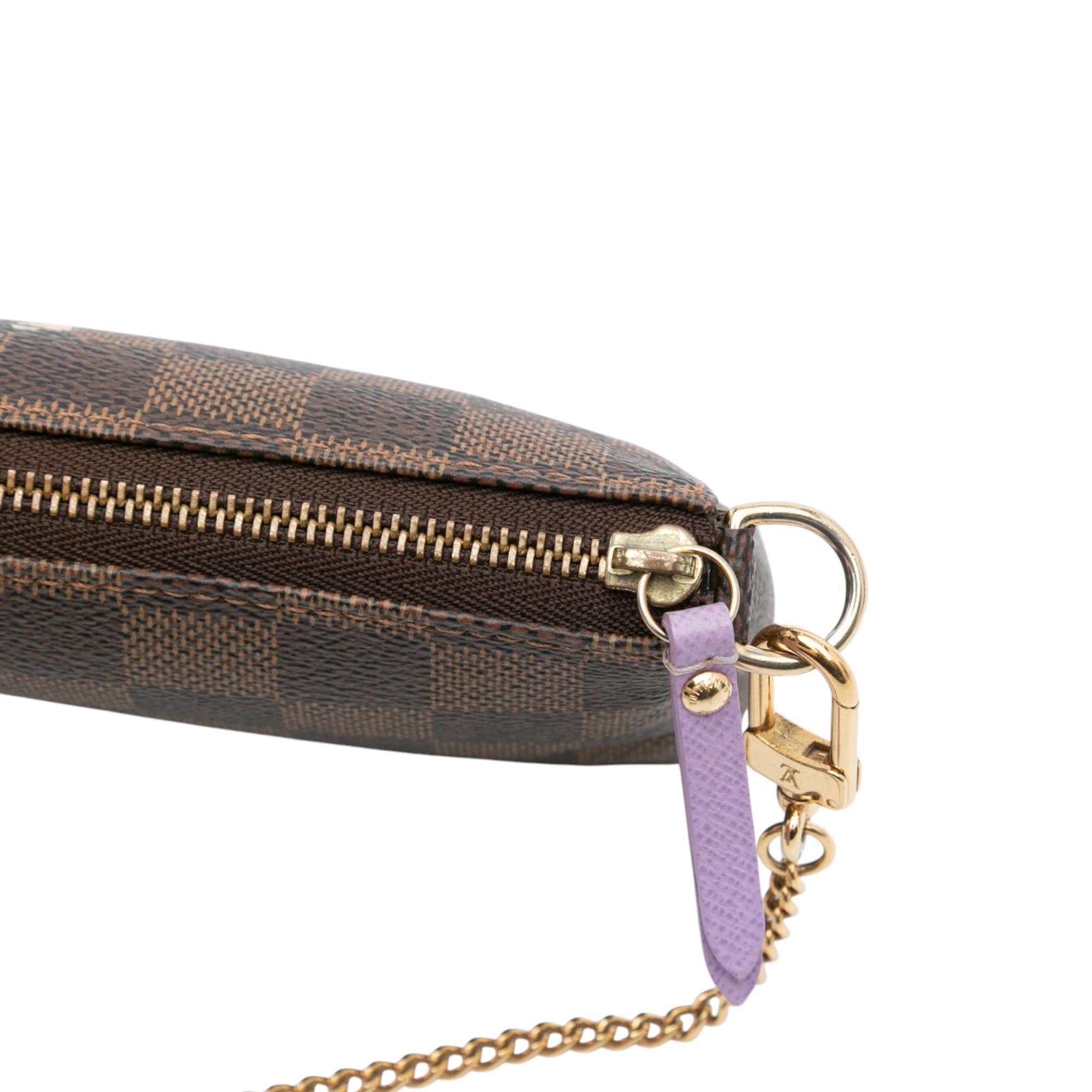 Louis Vuitton Damier Ebene Illustre Mini Pochette Accessories