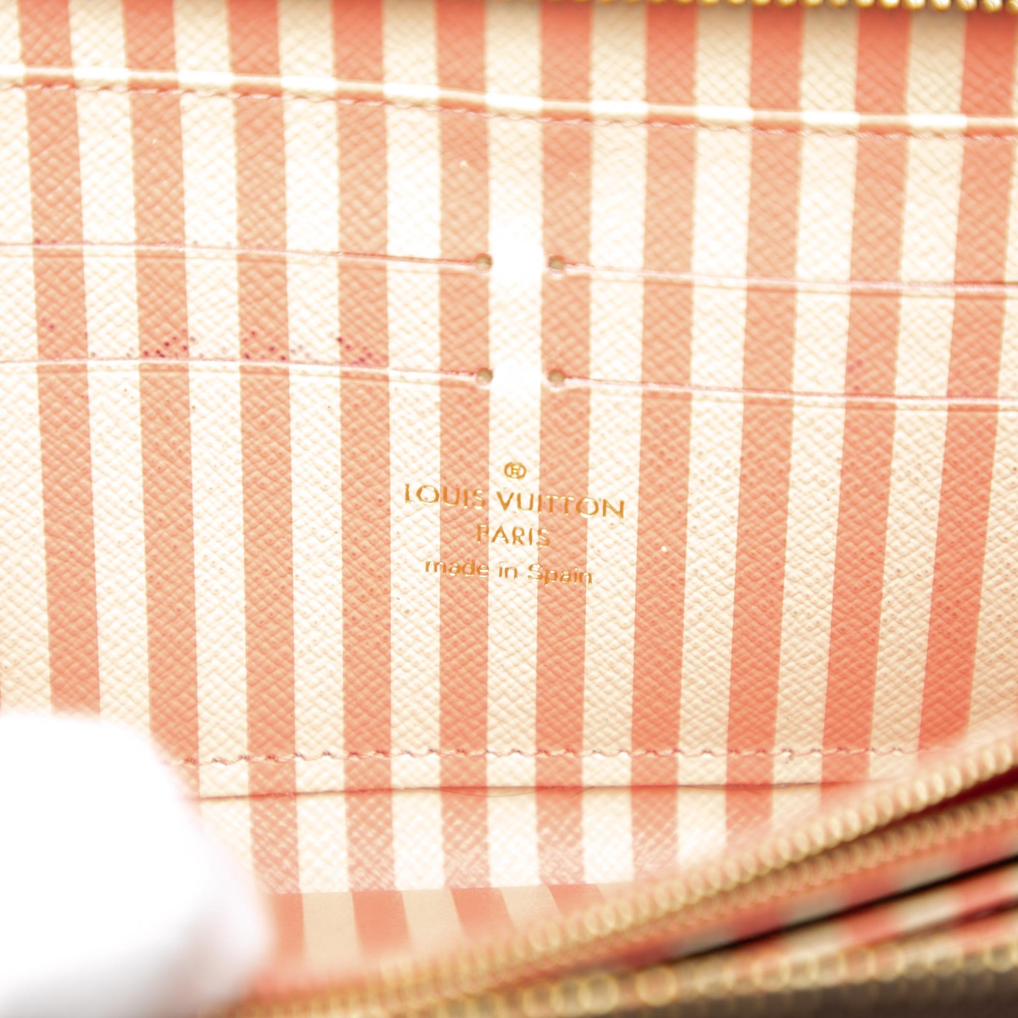 Louis Vuitton Damier Ebene Inventuer Trunks and Locks Zippy Wallet