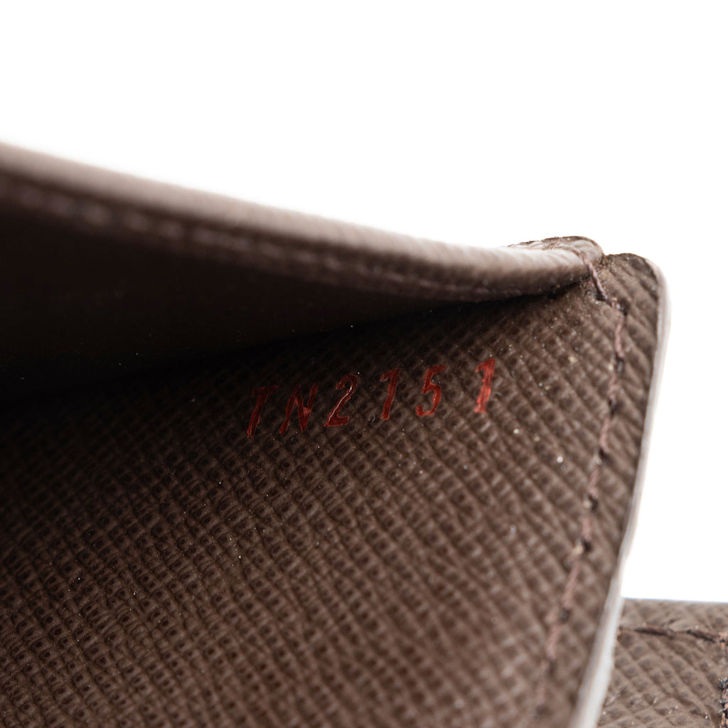 Louis Vuitton Damier Ebene Joey Wallet