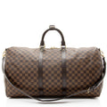 Louis Vuitton Damier Ebene Keepall Bandouliere 55 Duffle
