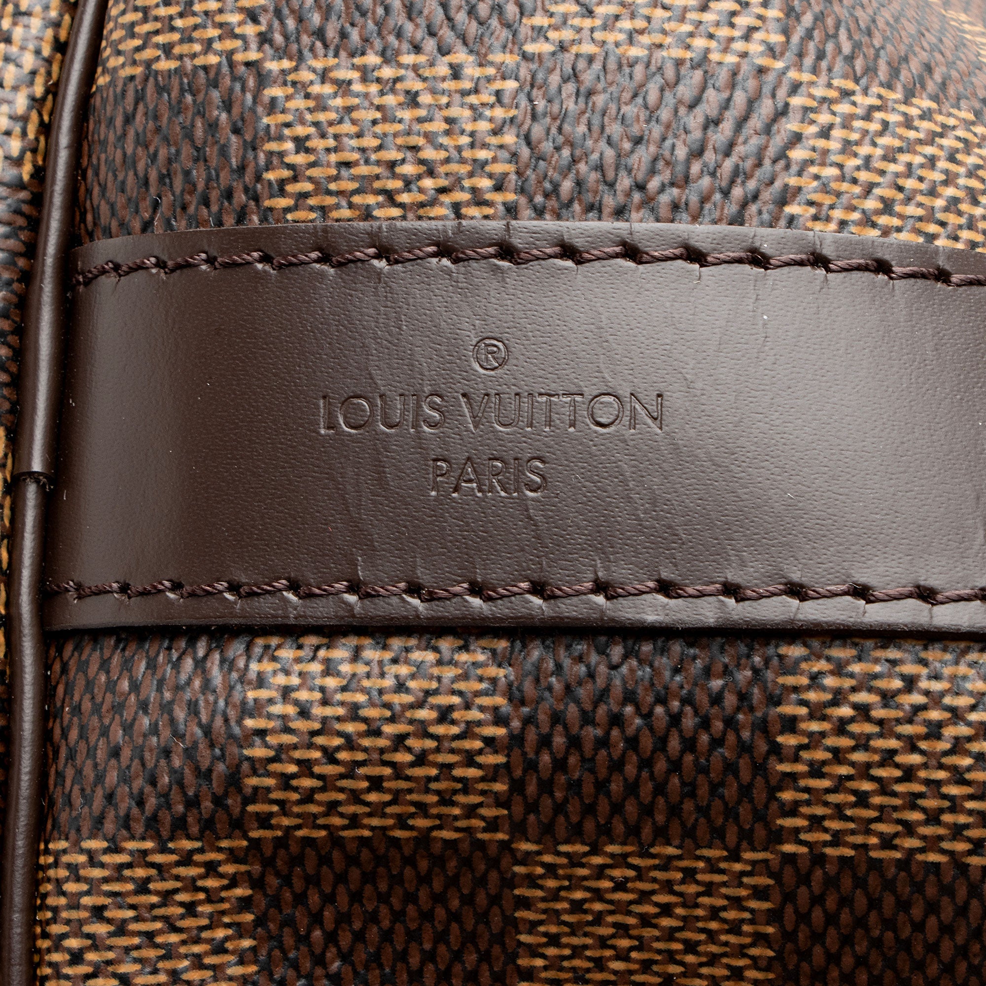 Louis Vuitton Damier Ebene Keepall Bandouliere 55 Duffle