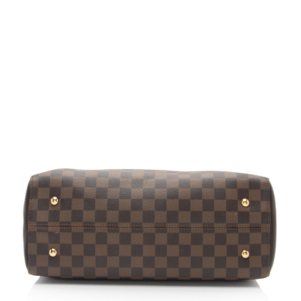 Louis Vuitton Damier Ebene Kensington Bowler Satchel