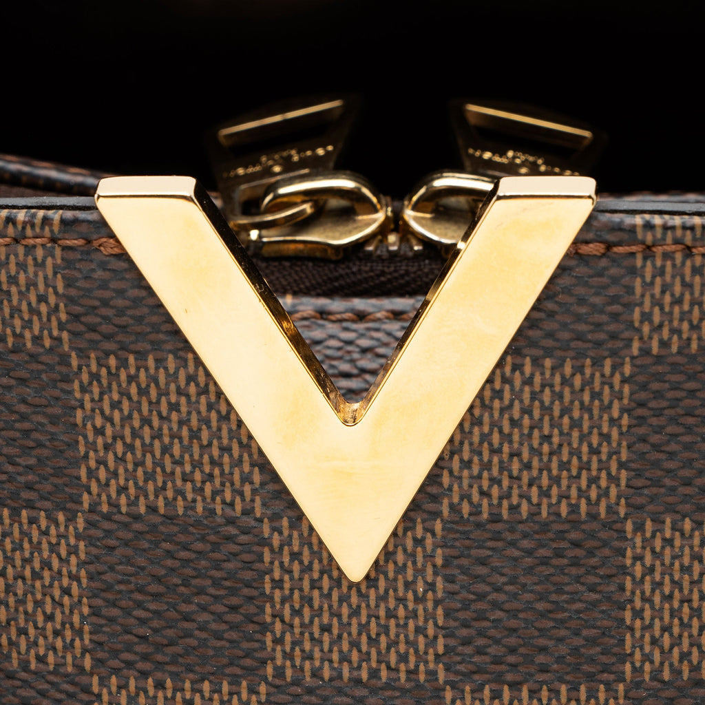 Louis Vuitton Damier Ebene Kensington Bowler Satchel