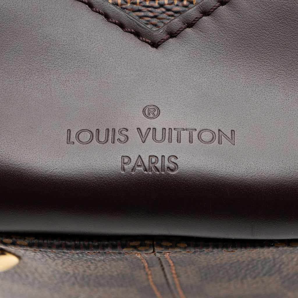 Louis Vuitton Damier Ebene Kensington Bowler Satchel