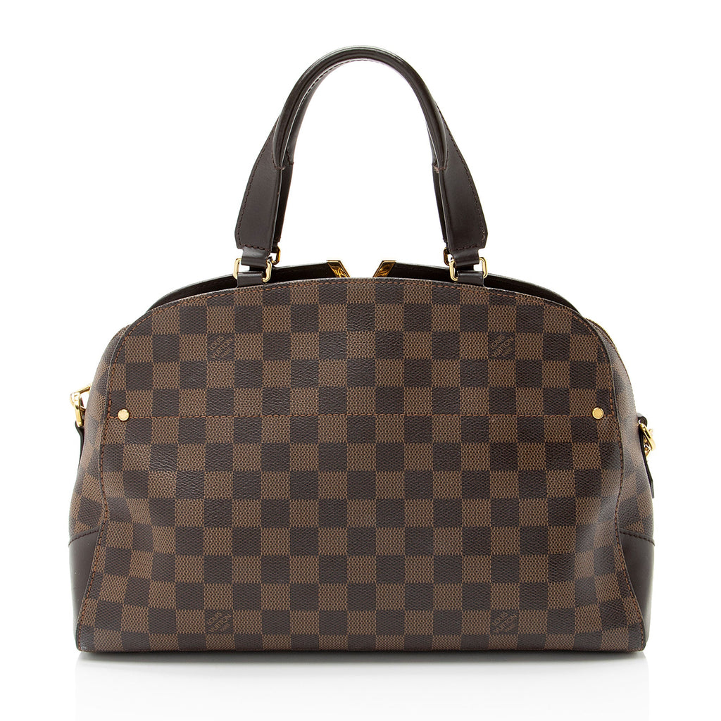 Louis Vuitton Damier Ebene Kensington Bowler Satchel