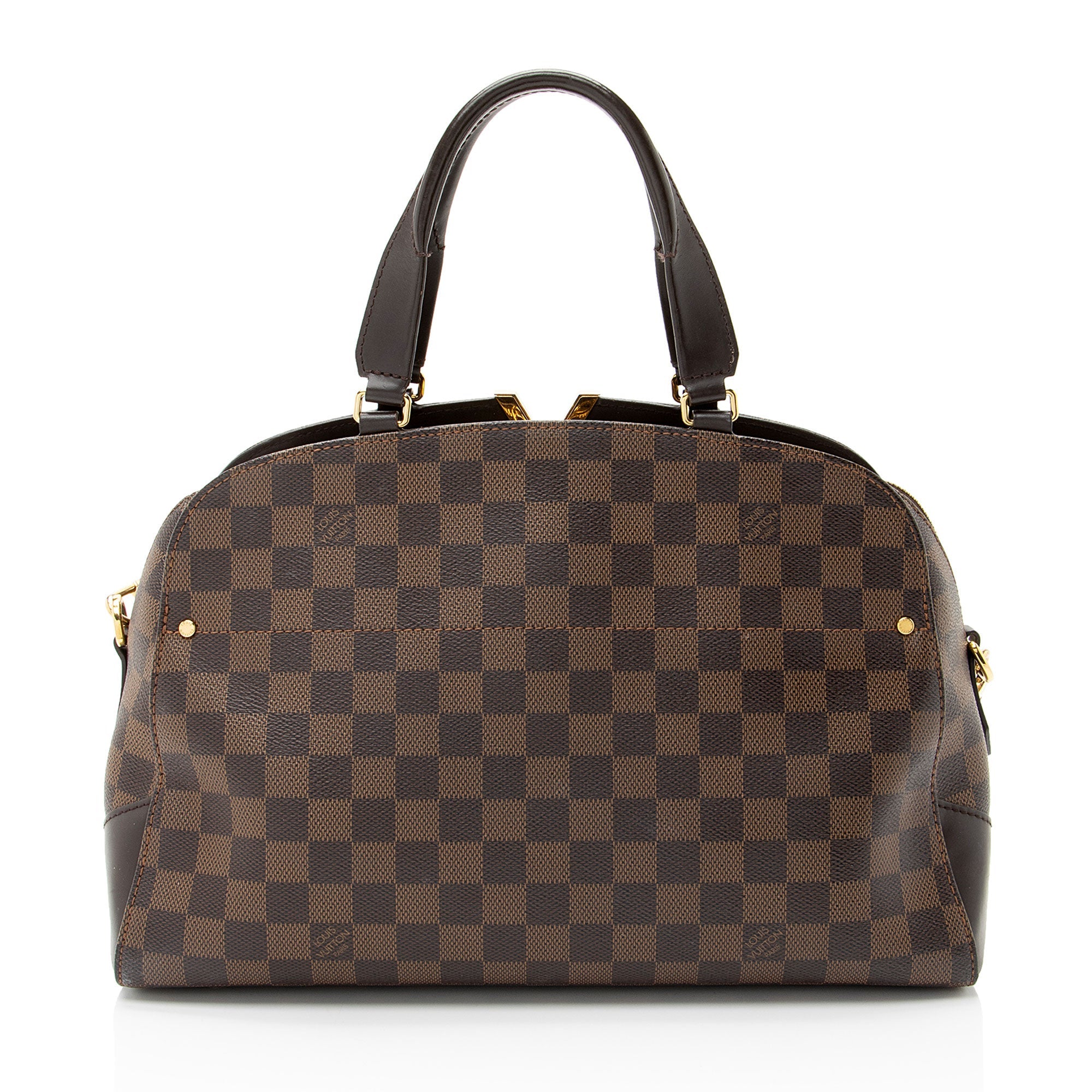 Louis Vuitton Damier Ebene Kensington Bowler Satchel