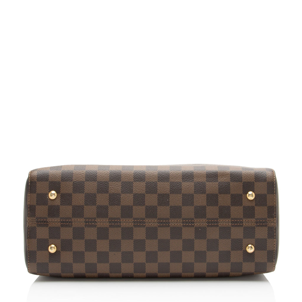 Louis Vuitton Damier Ebene Kensington Bowler Satchel