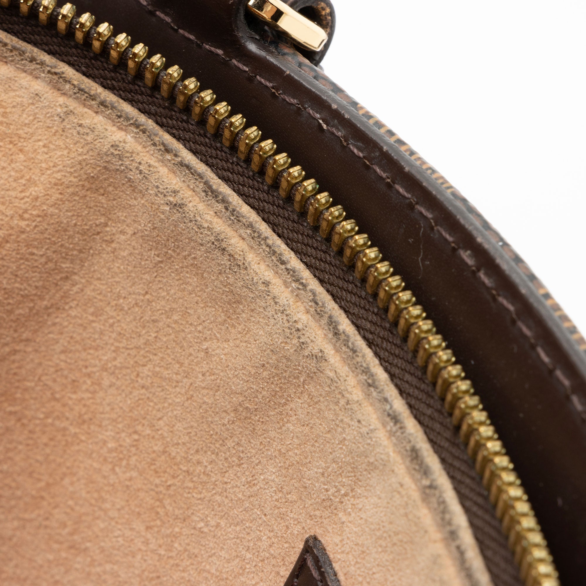 Louis Vuitton Damier Ebene Kensington Bowler Satchel